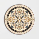 Round Aluminum Backed Multi Finish Lucerne Marble Medallions 60