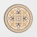 Round Aluminum Backed Multi Finish Madison Marble Medallions 48