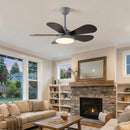 Round Colored Petal Shaped Ceiling Fan Lights