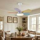 Round Colored Petal Shaped Ceiling Fan Lights