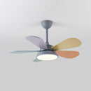 Round Colored Petal Shaped Ceiling Fan Lights