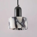 Round Dekum Marble Pendant Lamp
