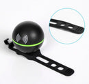 Round Modern Bicycle Bell Electric Bike Horn Loud 130db Sound Signal 3 Ringtones Little Black Ball Water Proof Accessories 3 Sound Modes Loud Horn Waterproof Bicycle Bell For Handlebar Bicycle Horn