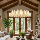 Round Noah Alabaster Chandelier