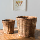 Round Rattan Basket