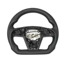TESERY Touch Horn Round Steering Wheel Replacement for Tesla Model S / X 2021-2023