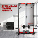 Rovix All-In-One Home Gym Squat Rack With Pull Up And Lat System (SAK95431) by SAKSBY WHOLESALE