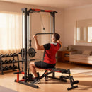 Rovix All-In-One Home Gym Squat Rack With Pull Up And Lat System (SAK95431) by SAKSBY WHOLESALE