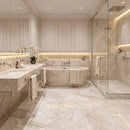 Royal Beige Honed Marble Tiles 24x24