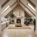 Royal Beige Honed Marble Tiles 18x18