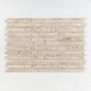 Royal Beige Polished Slides Marble Mosaics 11x17