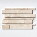 Royal Beige Polished Slides Marble Mosaics 11x17