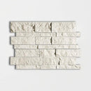 Royal Beige Split Face Slides Marble Mosaics 11x17