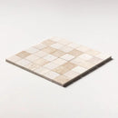 Royal Beige Textured 2x2 Marble Mosaics 12x12