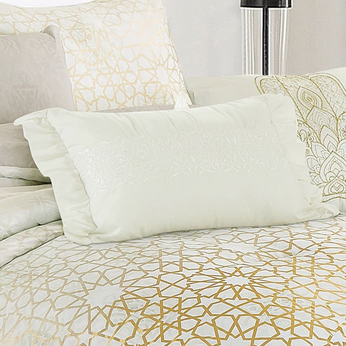 Royal Gold Jacquard Comforter