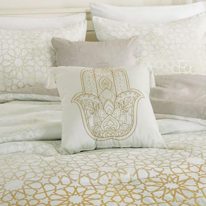 Royal Gold Jacquard Comforter