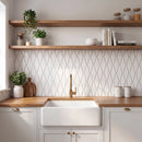 Royal Whi Glo Longest Hexagon 3x7 7/8x3/8