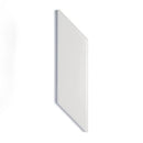 Royal White Glossy Base Trim Ceramic Moldings 4 3/16x6