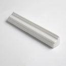 Royal White Glossy Finish Trim Ceramic Moldings 1x6
