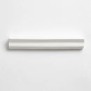 Royal White Glossy Finish Trim Ceramic Moldings 1x6
