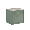 James Martin Chicago 30" Single Bathroom Vanity, Smokey Celadon