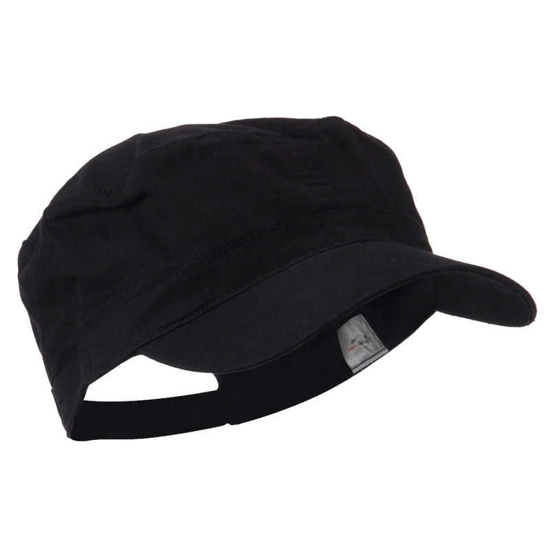 Big Size Adjustable Cotton Ripstop Army Cap