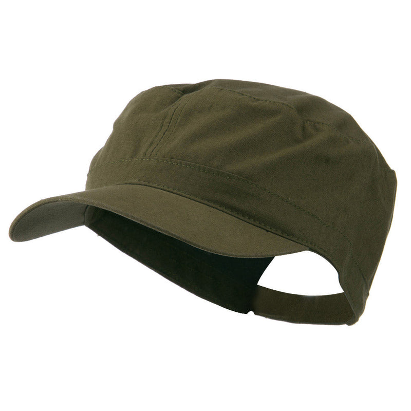 Big Size Adjustable Cotton Ripstop Army Cap