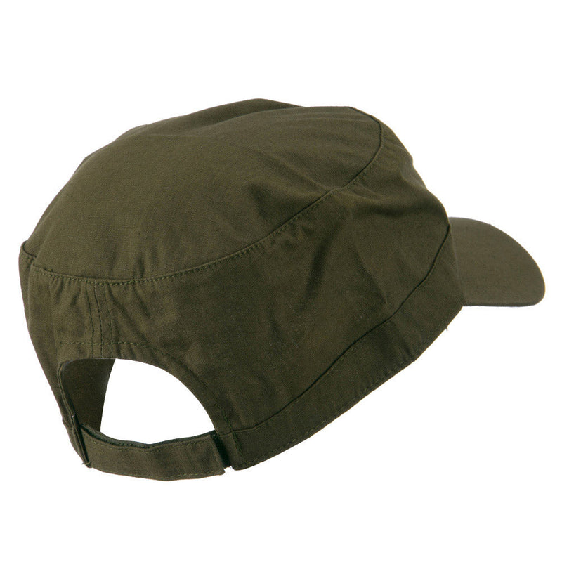 Big Size Adjustable Cotton Ripstop Army Cap