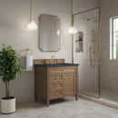 James Martin Brittany 36" Single Bathroom Vanity, Pecan