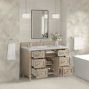 James Martin Lorelai 48" Single Bathroom Vanity, Whitewashed Oak