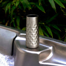 Paragon Stainless Steel Champagne Flute in Platinum by Viski