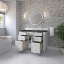 James Martin Bristol 48" Single Bathroom Vanity, Bright White
