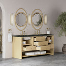 James Martin Marigot 72" Double Bathroom Vanity, Sunwashed Oak