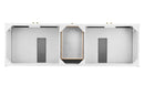James Martin Chicago 72" Double Bathroom Vanity, Glossy White