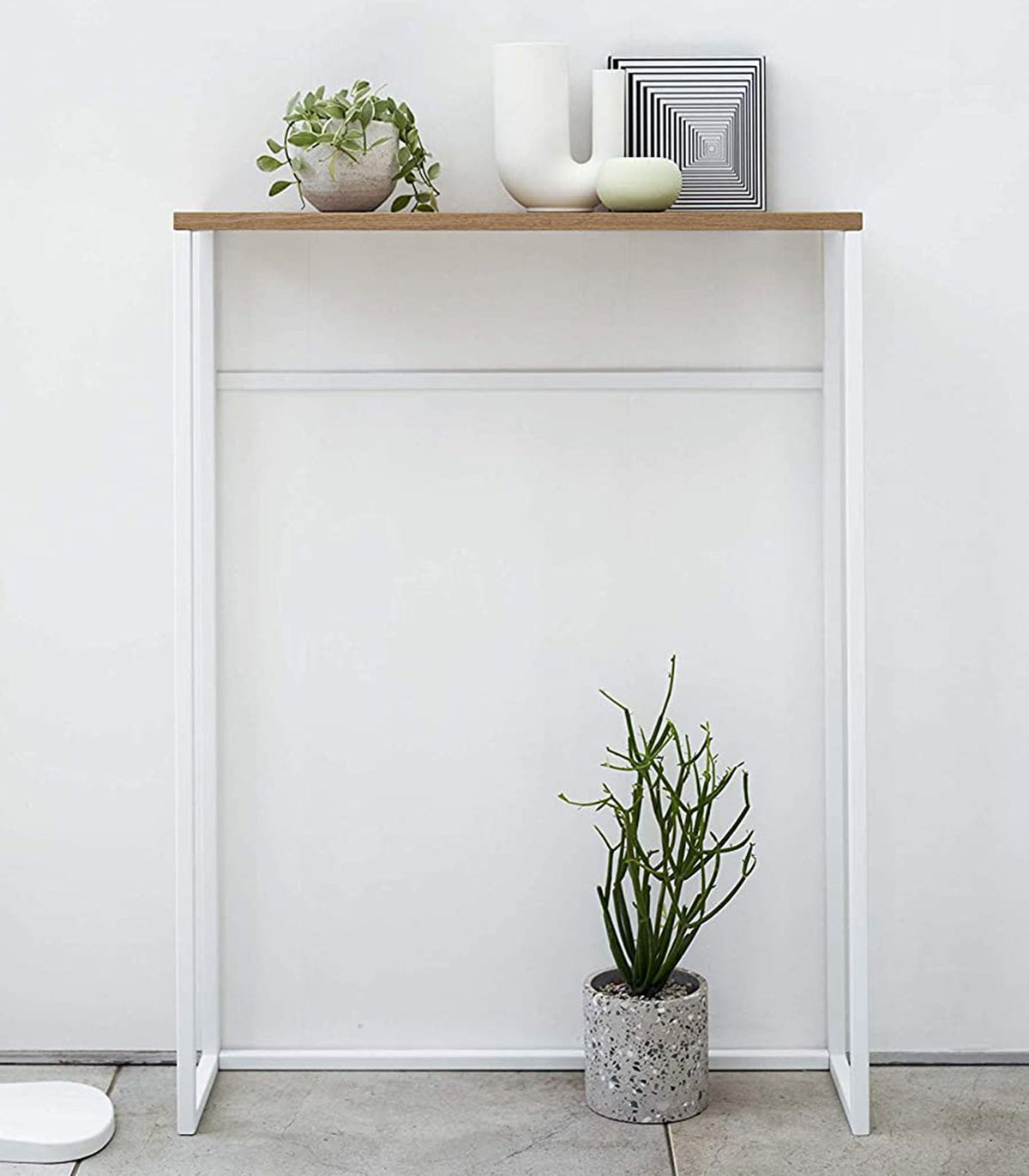 Narrow Entryway Console Table (32" H)  - Steel, photo 4 of 14
