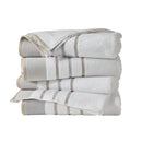 Decorative Cotton Stripe Bath Towel Set - Noelle Collection by Great Bay Home