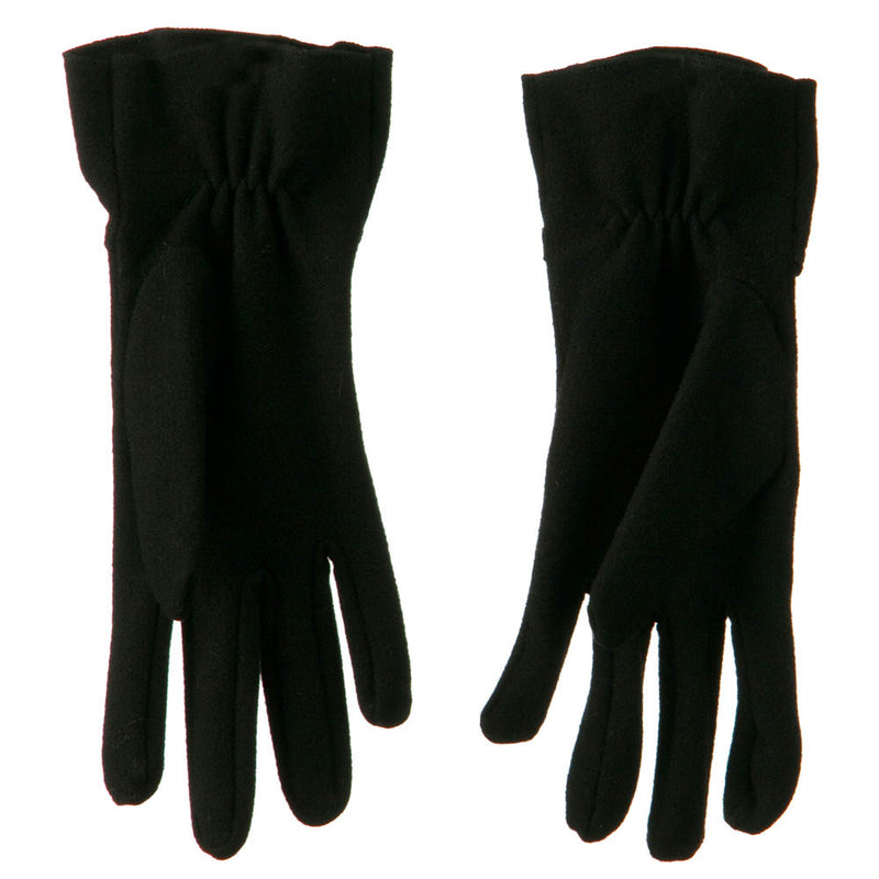 Ruffle Rose and Bow Accent Glove
