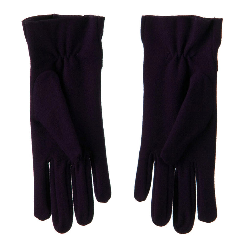 Ruffle Rose and Bow Accent Glove