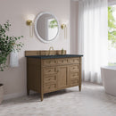 James Martin Brittany 48" Single Bathroom Vanity, Pecan
