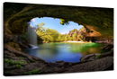 Hamilton Pool And Waterfall Wall Art