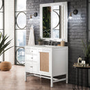 James Martin Addison 36" Single Bathroom Vanity, Glossy White
