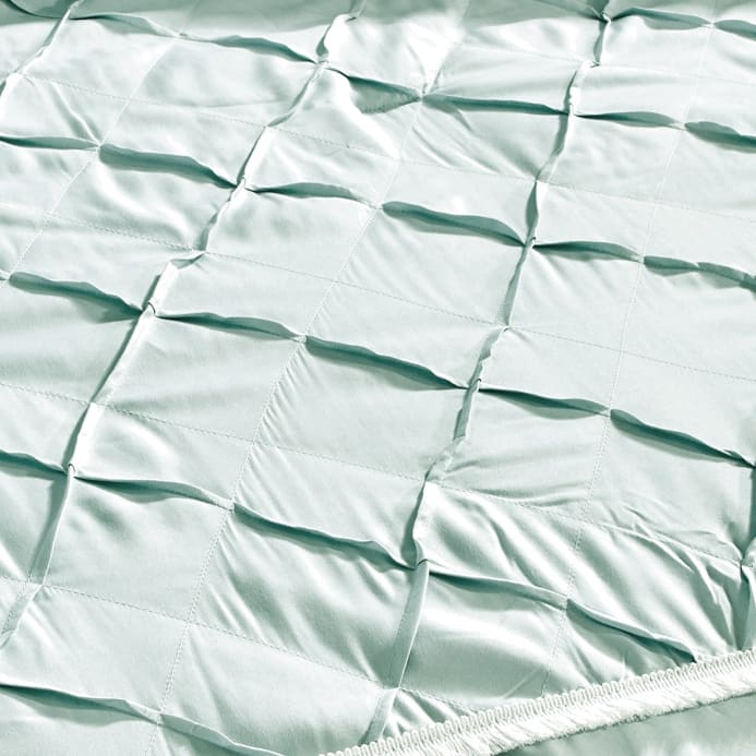 Ruffle Baby Blue Comforter