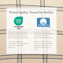 Turkish Cotton Flannel Sheet Set - Plaid & Stripe Collection by Great Bay Home