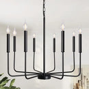 GobekUsa Iron Chandelier for American Rural Style Living Room Kitchen Dining Bedroom
