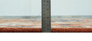 Rust and Blue Hand Knotted Traditional Medallion Mamluk Design Multi Size wool Rug