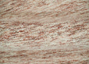 Rust and Ivory Abstract Hand Tufted Wool Area Rug Modern Design by The Rug Decor