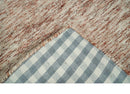 Rust and Ivory Abstract Hand Tufted Wool Area Rug Modern Design by The Rug Decor