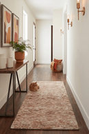 Rust and Ivory Abstract Hand Tufted Wool Area Rug Modern Design by The Rug Decor