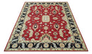Rust, Olive and Black Hand Knotted Traditional Oriental Custom Made Wool Area Rug
