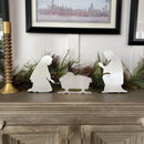3-Piece Traditional Nativity - Christmas Decorations Nativity Set for Mantle